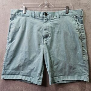 Tommy Hilfiger Chino Shorts Mens Size 40 Green Flat Front